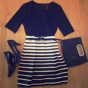 White House Black Market Stripped Dress